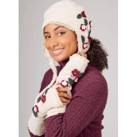 McCall's M8232 Knit Hat and Fingerless Gloves for Fleece Uncut Sewing Pattern Ne - Picture 3 of 6